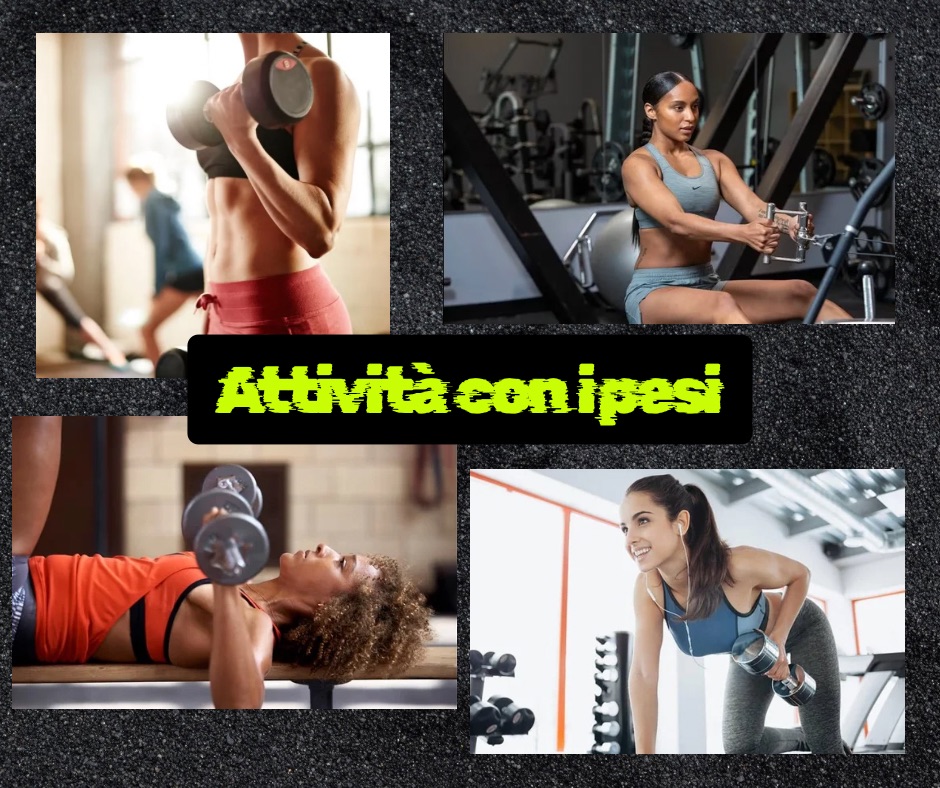 attività fisica con i pesi e mal di schiena