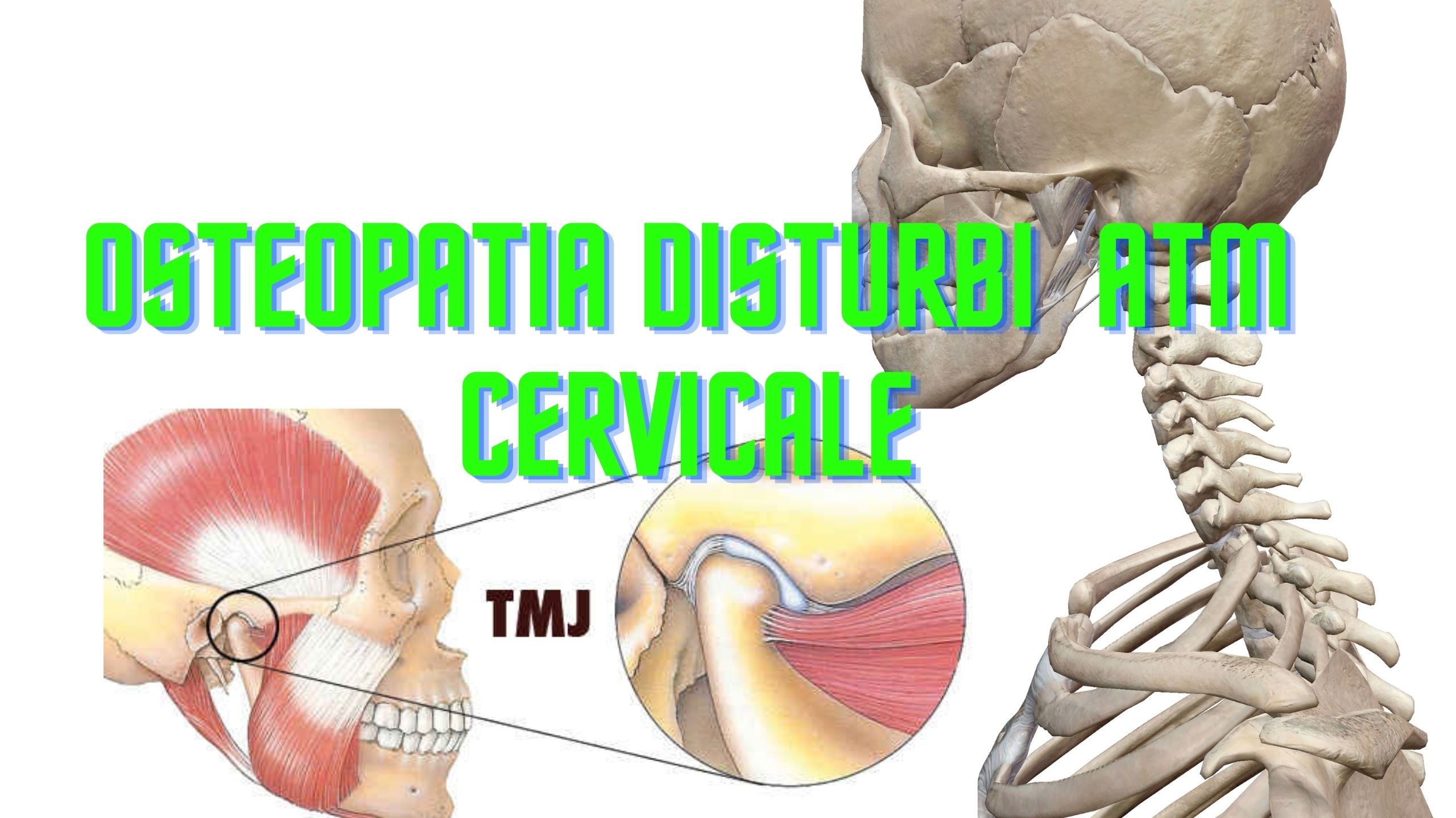 osteopatia disturbi dell'ATM e cervicale